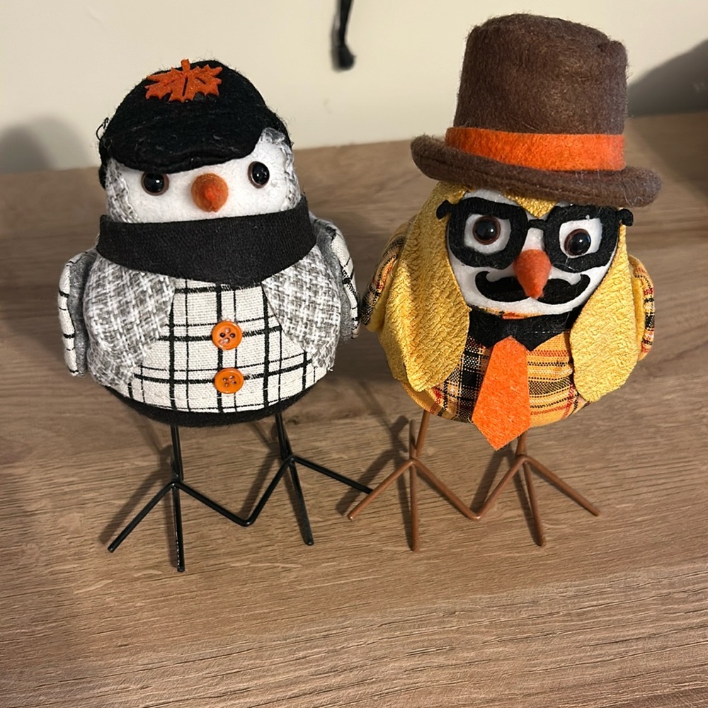 Target feathery friends fall felt birds